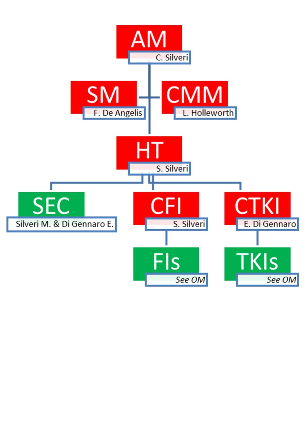Safety Management System Organization Chart
